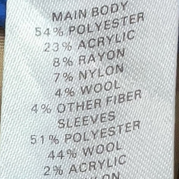 Rachel Parcell Double Breasted Tan Iced Coffee Plaid Jacket Wool Blend Size XS - Picture 9 of 11